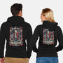 The Time Traveler Tarot-Unisex-Zip-Up-Sweatshirt-momma_gorilla