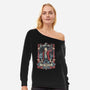 The Time Traveler Tarot-Womens-Off Shoulder-Sweatshirt-momma_gorilla