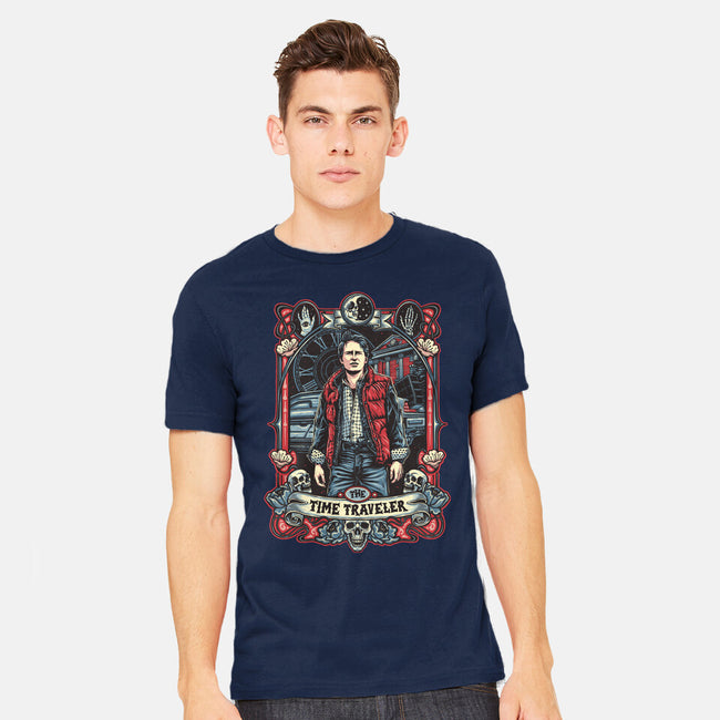 The Time Traveler Tarot-Mens-Heavyweight-Tee-momma_gorilla