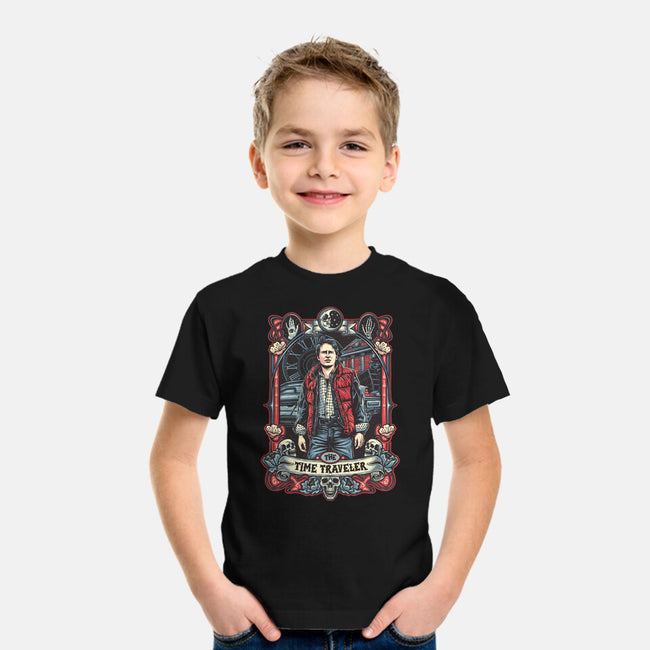 The Time Traveler Tarot-Youth-Basic-Tee-momma_gorilla