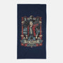 The Time Traveler Tarot-None-Beach-Towel-momma_gorilla