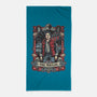 The Time Traveler Tarot-None-Beach-Towel-momma_gorilla