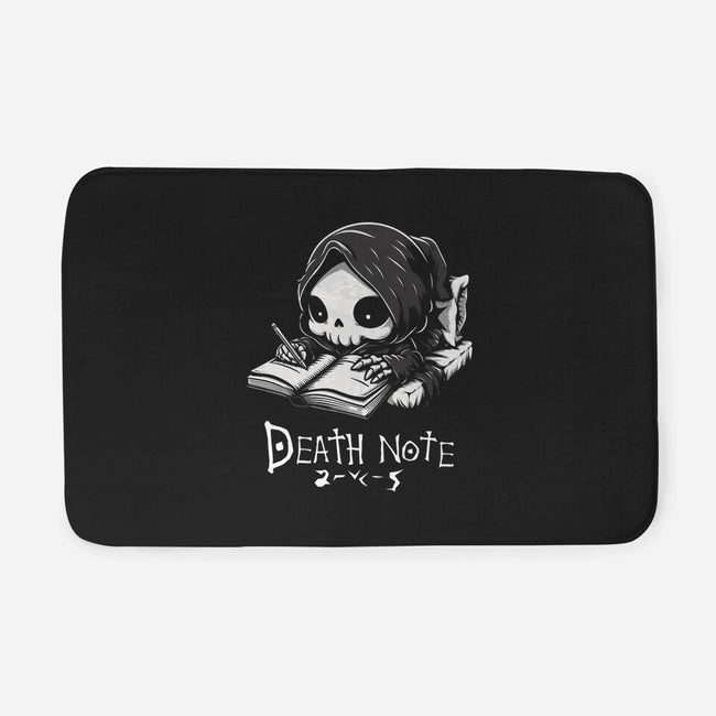 Reaper's Diary-None-Memory Foam-Bath Mat-ashytaka