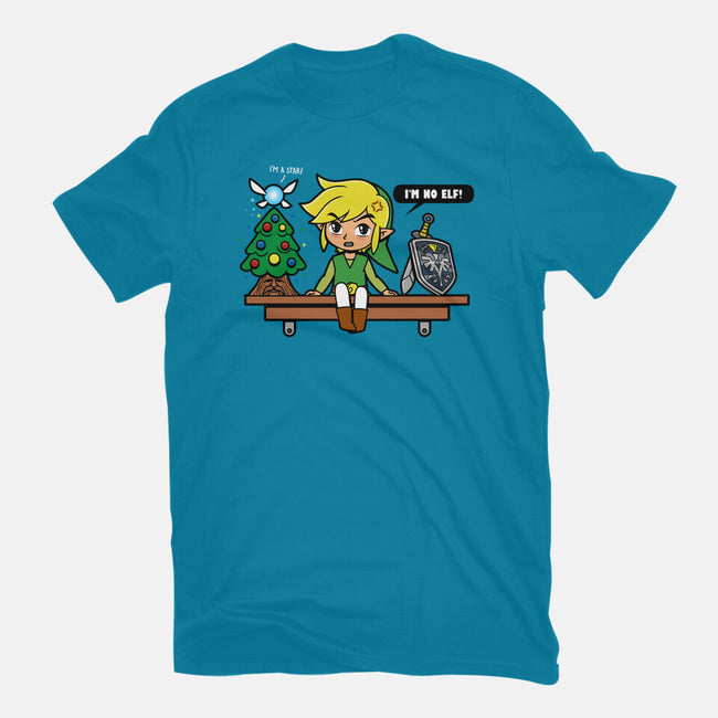 Hylian On The Shelf-Womens-Fitted-Tee-Boggs Nicolas