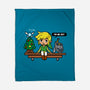 Hylian On The Shelf-None-Fleece-Blanket-Boggs Nicolas