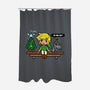 Hylian On The Shelf-None-Polyester-Shower Curtain-Boggs Nicolas