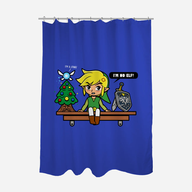 Hylian On The Shelf-None-Polyester-Shower Curtain-Boggs Nicolas