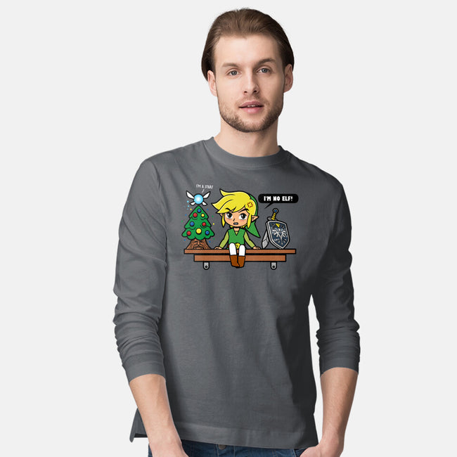 Hylian On The Shelf-Mens-Long Sleeved-Tee-Boggs Nicolas