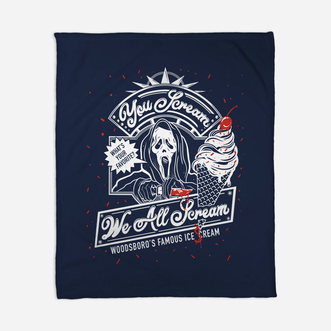 We All Scream-None-Fleece-Blanket-Artsopple