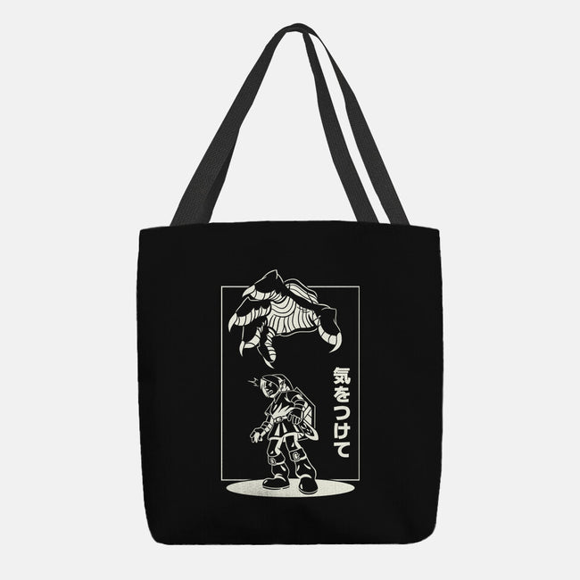 Threat From Above-None-Basic Tote-Bag-Henrique Torres