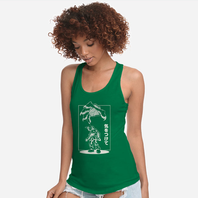 Threat From Above-Womens-Racerback-Tank-Henrique Torres