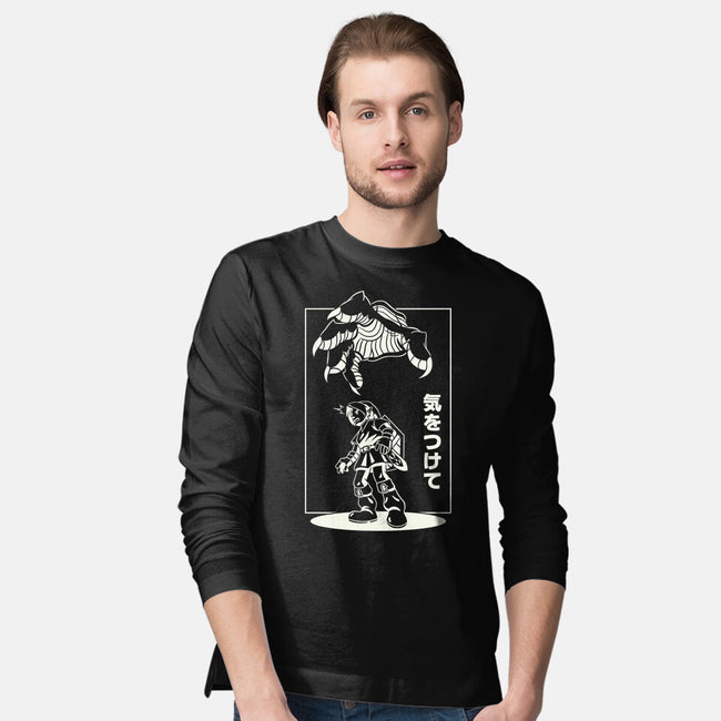 Threat From Above-Mens-Long Sleeved-Tee-Henrique Torres