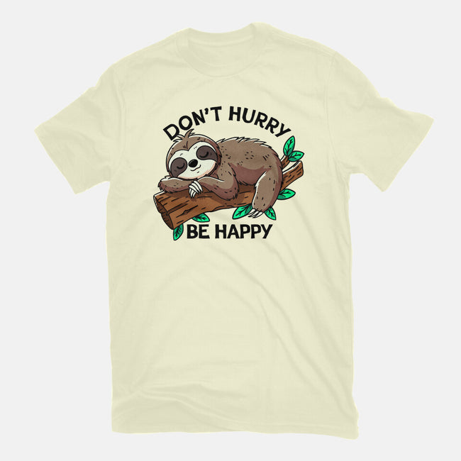 Don't Hurry Be Happy-Mens-Premium-Tee-fanfreak1