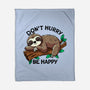 Don't Hurry Be Happy-None-Fleece-Blanket-fanfreak1