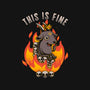 Fire Demon Meme Fine-Youth-Basic-Tee-Studio Mootant