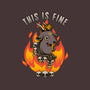 Fire Demon Meme Fine-None-Stretched-Canvas-Studio Mootant