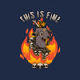 Fire Demon Meme Fine-None-Removable Cover-Throw Pillow-Studio Mootant