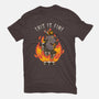 Fire Demon Meme Fine-Womens-Basic-Tee-Studio Mootant