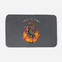 Fire Demon Meme Fine-None-Memory Foam-Bath Mat-Studio Mootant