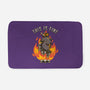 Fire Demon Meme Fine-None-Memory Foam-Bath Mat-Studio Mootant