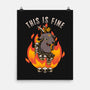 Fire Demon Meme Fine-None-Matte-Poster-Studio Mootant