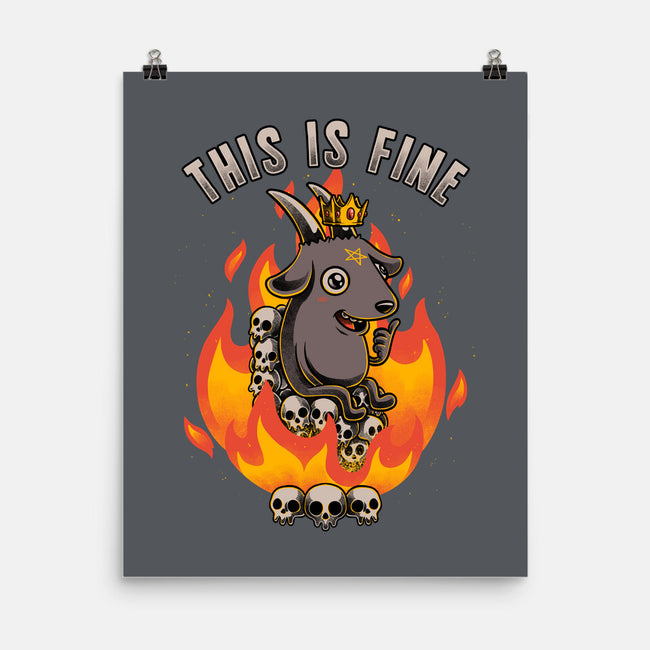 Fire Demon Meme Fine-None-Matte-Poster-Studio Mootant