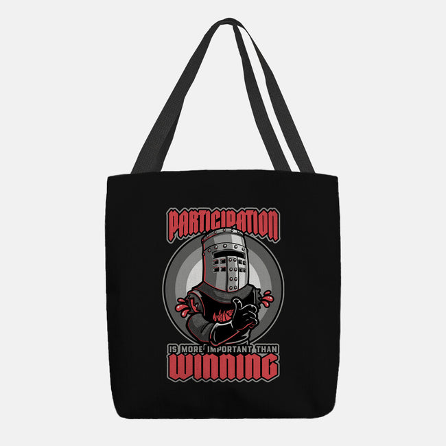 Black Knight Fun Win-None-Basic Tote-Bag-Studio Mootant