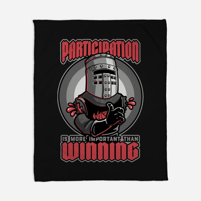 Black Knight Fun Win-None-Fleece-Blanket-Studio Mootant