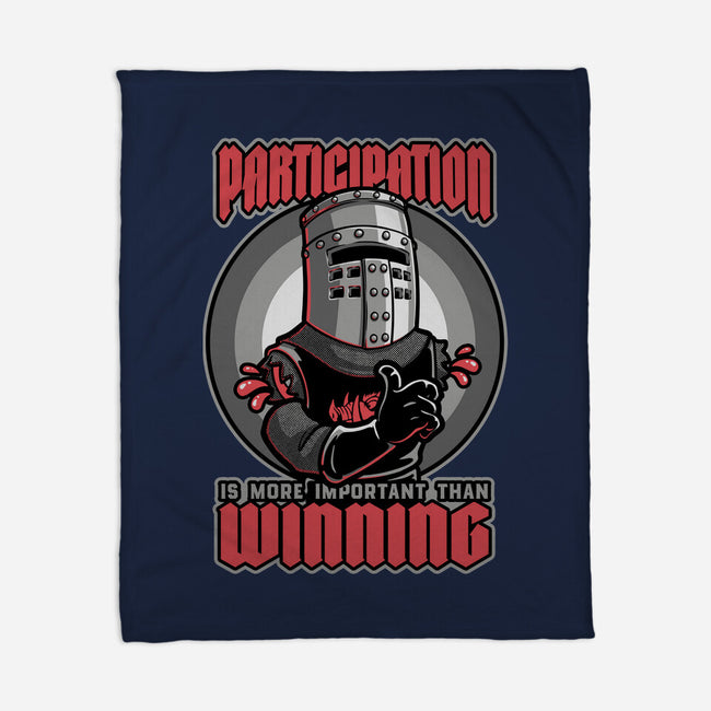 Black Knight Fun Win-None-Fleece-Blanket-Studio Mootant