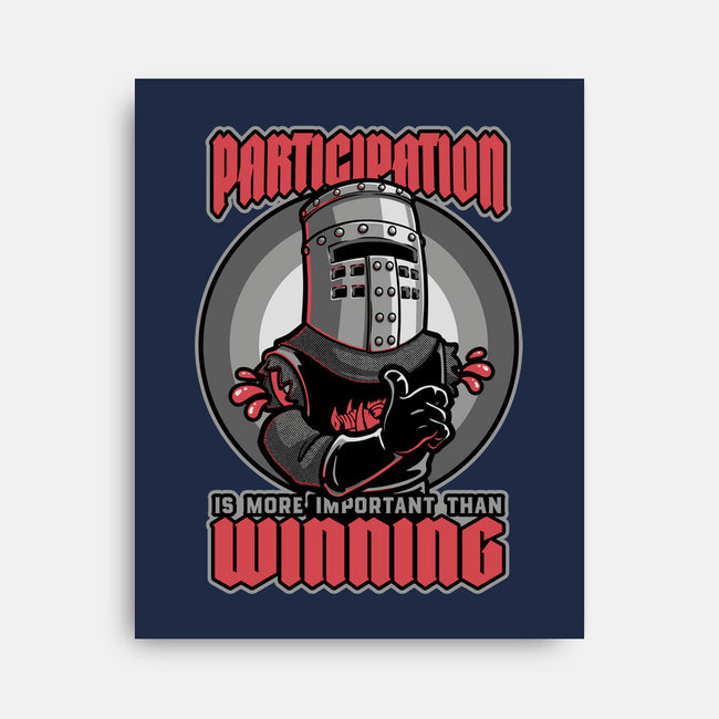 Black Knight Fun Win-None-Stretched-Canvas-Studio Mootant