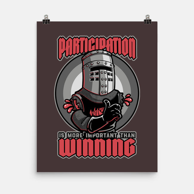 Black Knight Fun Win-None-Matte-Poster-Studio Mootant