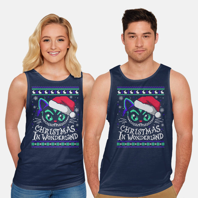 Christmas In Wonderland-Unisex-Basic-Tank-NemiMakeit