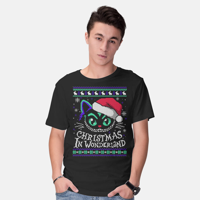 Christmas In Wonderland-Mens-Basic-Tee-NemiMakeit