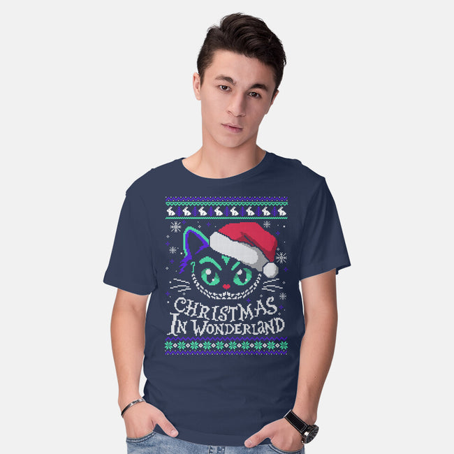 Christmas In Wonderland-Mens-Basic-Tee-NemiMakeit