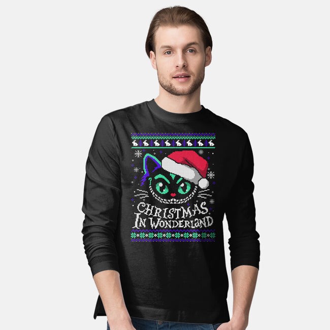 Christmas In Wonderland-Mens-Long Sleeved-Tee-NemiMakeit