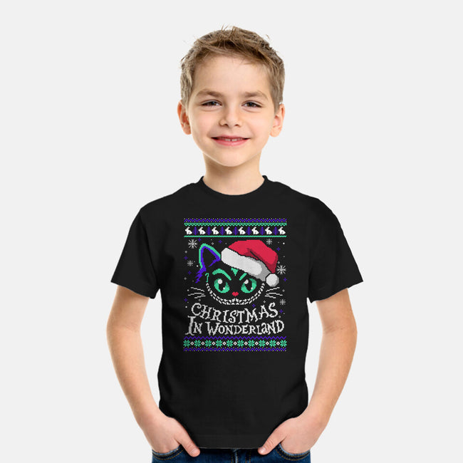 Christmas In Wonderland-Youth-Basic-Tee-NemiMakeit