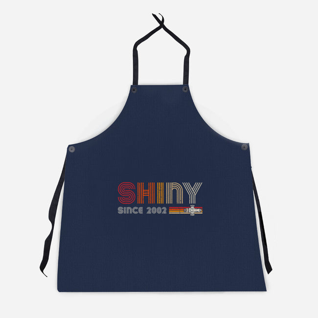 Shiny Since 2002-Unisex-Kitchen-Apron-DrMonekers