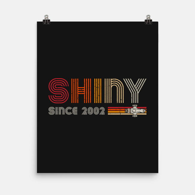 Shiny Since 2002-None-Matte-Poster-DrMonekers