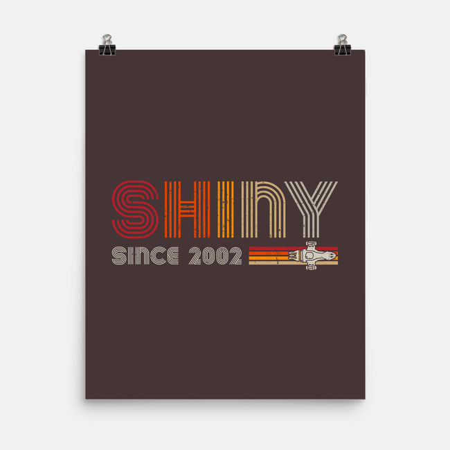 Shiny Since 2002-None-Matte-Poster-DrMonekers