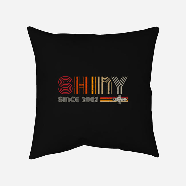 Shiny Since 2002-None-Removable Cover-Throw Pillow-DrMonekers