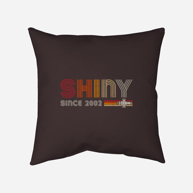 Shiny Since 2002-None-Removable Cover-Throw Pillow-DrMonekers