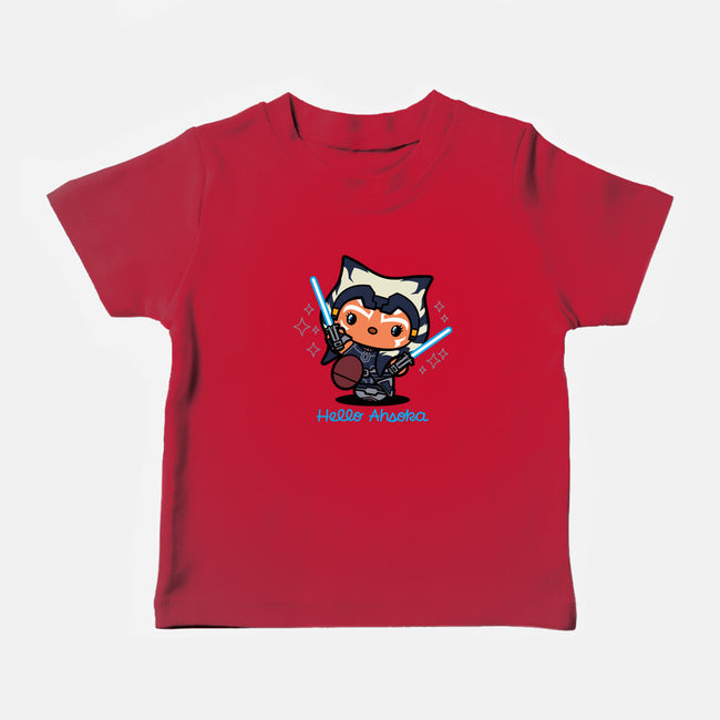 Hello Ahsoka-Baby-Basic-Tee-Boggs Nicolas