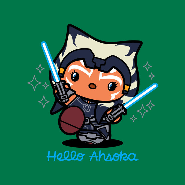 Hello Ahsoka-None-Polyester-Shower Curtain-Boggs Nicolas