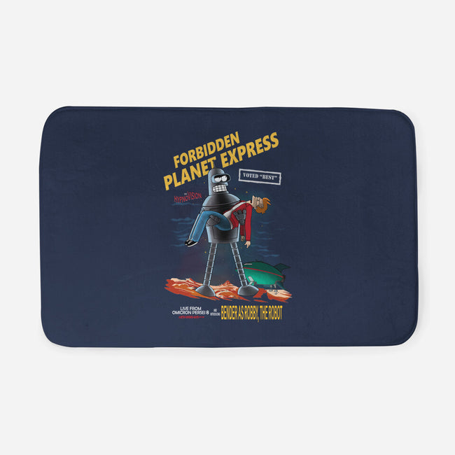 Forbidden Planet Express-None-Memory Foam-Bath Mat-ladymagumba