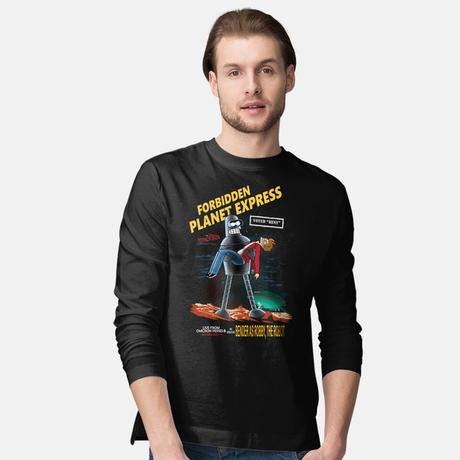 Forbidden Planet Express-Mens-Long Sleeved-Tee-ladymagumba