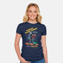 Forbidden Planet Express-Womens-Fitted-Tee-ladymagumba