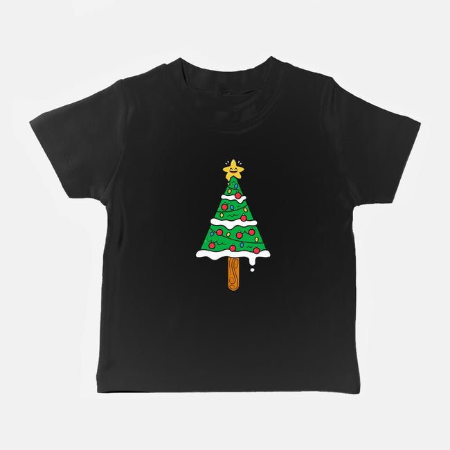 Christmas Tree Popsicle-Baby-Basic-Tee-krisren28