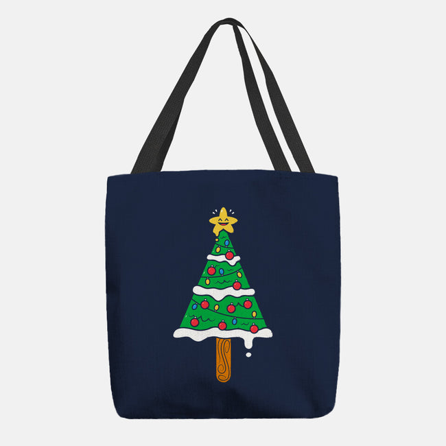 Christmas Tree Popsicle-None-Basic Tote-Bag-krisren28