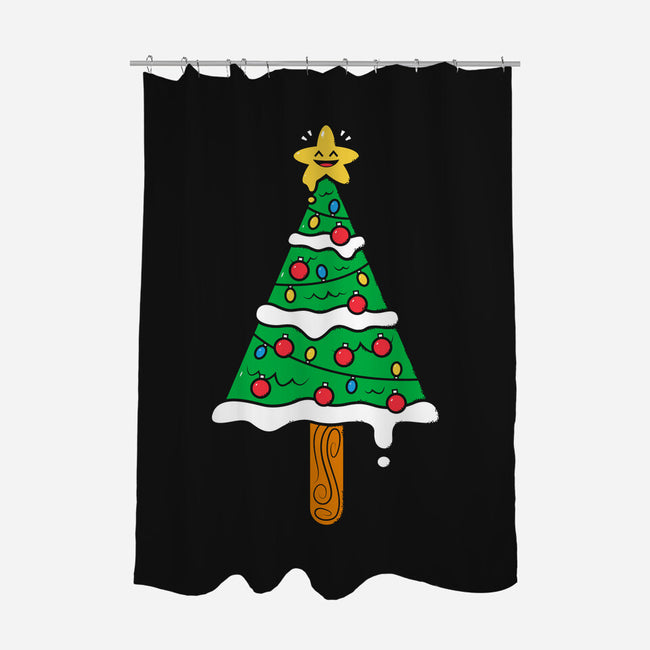 Christmas Tree Popsicle-None-Polyester-Shower Curtain-krisren28