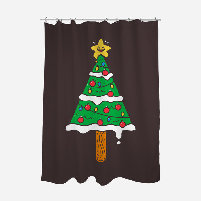 Christmas Tree Popsicle-None-Polyester-Shower Curtain-krisren28